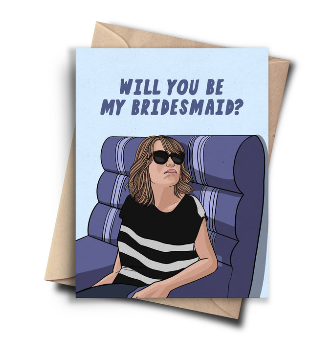 Bridesmaids Funny Bridesmaid Card - Funny Wedding Card