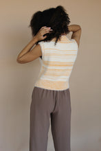 Load image into Gallery viewer, Addie Ivory Orange Sweater Vest