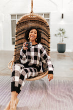 Load image into Gallery viewer, Buffalo Plaid Teddy Lounge Sweater