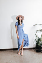 Load image into Gallery viewer, Cerulean Blue Maxi Dress
