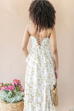 Load image into Gallery viewer, Corset Floral Maxi Dress