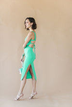 Load image into Gallery viewer, Strappy Back Green Dress