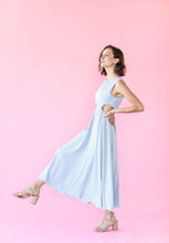 Load image into Gallery viewer, Daydream Blue Cutout Dress