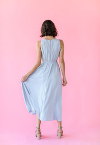 Daydream Blue Cutout Dress