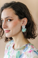 Load image into Gallery viewer, Floral Multi Color Earrings