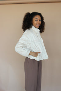 Cosmic Quilted Coat
