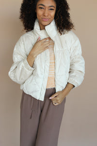 Cosmic Quilted Coat