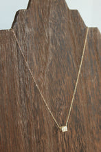 Load image into Gallery viewer, Cubed Stone Necklace