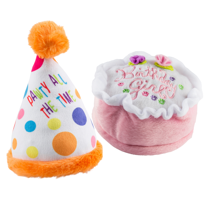 Birthday Girl Party Dog Toys