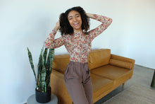 Load image into Gallery viewer, Enchante Floral Mesh Top