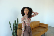 Load image into Gallery viewer, Enchante Floral Mesh Top