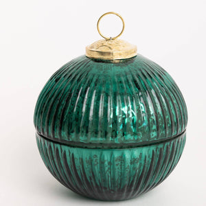 Ornament Candle 4" Green