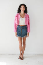 Load image into Gallery viewer, Front Zip Denim Skirt