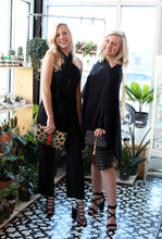 Load image into Gallery viewer, Holiday Sparkle Tie Front Midi Dress