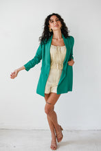 Load image into Gallery viewer, Chic Kelly Green Oversized Blazer
