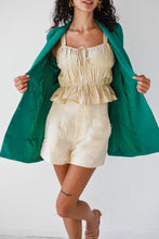Load image into Gallery viewer, Chic Kelly Green Oversized Blazer