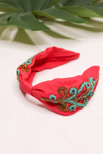 Load image into Gallery viewer, Treasure Jewels Hot Pink Beaded Headband