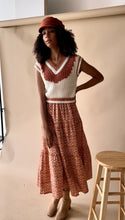 Load image into Gallery viewer, Sedona Print Tiered Maxi Skirt