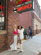 Load image into Gallery viewer, Breezy White Wide Leg Pants