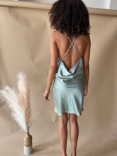 Load image into Gallery viewer, Capri Sea Glass Slip Dress