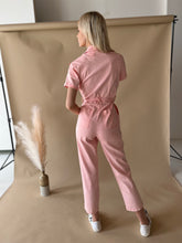 Load image into Gallery viewer, Kendall Peachy Utility Jumpsuit