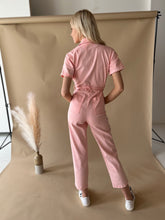 Load image into Gallery viewer, Kendall Peachy Utility Jumpsuit