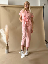 Load image into Gallery viewer, Kendall Peachy Utility Jumpsuit