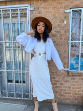 Load image into Gallery viewer, Gulf Shores White Cutout Dress