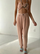 Load image into Gallery viewer, Dusty Pink Linen Pant Set