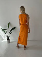Load image into Gallery viewer, Tangerine Crop Top
