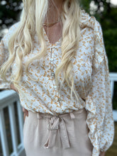 Load image into Gallery viewer, Celestial Ruffle Blouse