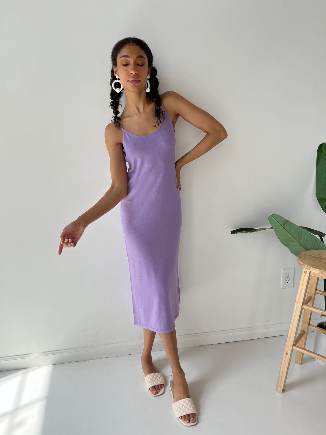 Loving Lavender Midi Dress