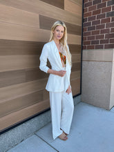 Load image into Gallery viewer, Breezy White Wide Leg Pants