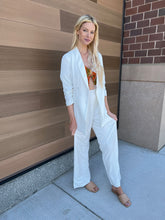 Load image into Gallery viewer, Breezy White Wide Leg Pants