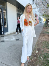 Load image into Gallery viewer, Breezy White Wide Leg Pants