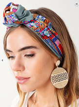 Load image into Gallery viewer, Moroccan Dreams Knotted Headband
