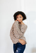 Load image into Gallery viewer, Cori Confetti Knit Gray Sweater