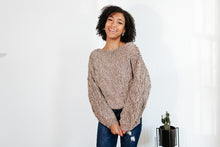 Load image into Gallery viewer, Cori Confetti Knit Gray Sweater