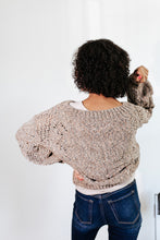 Load image into Gallery viewer, Cori Confetti Knit Gray Sweater