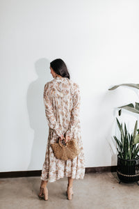 Paisley Floral Maxi Dress