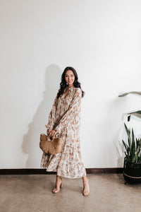Paisley Floral Maxi Dress