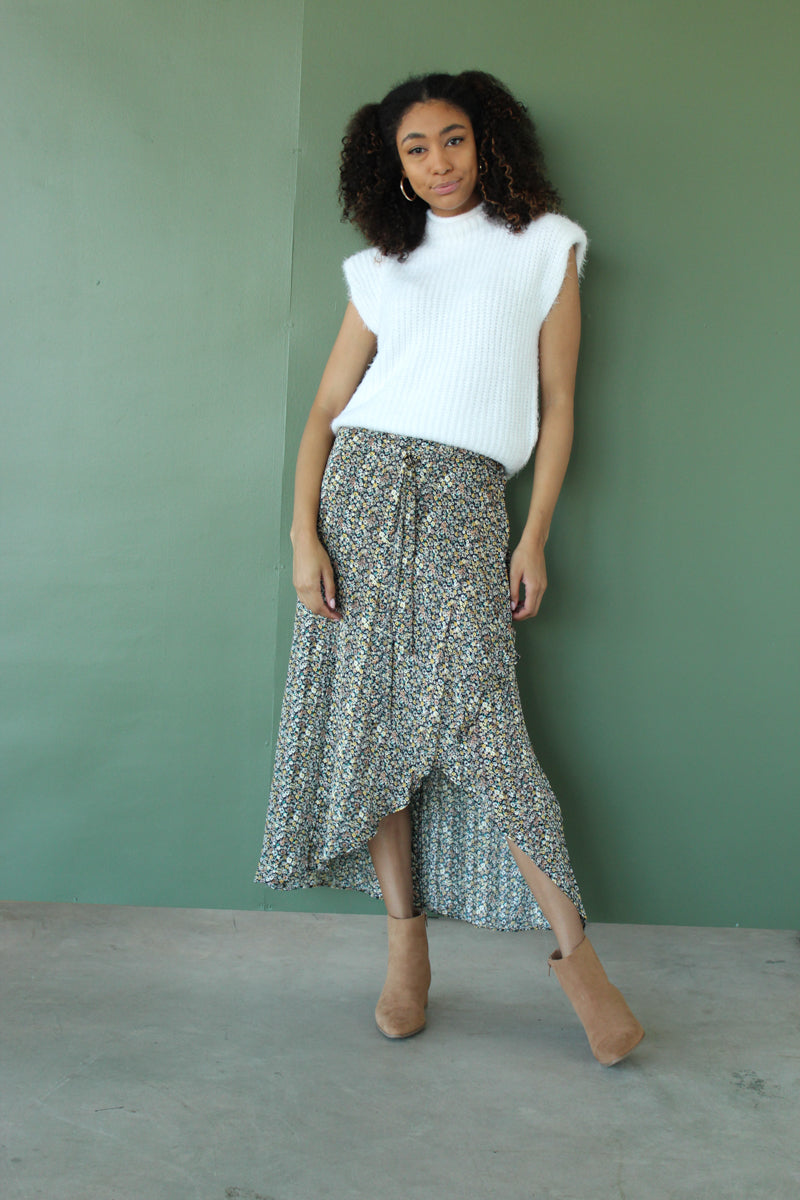 Picnics In Nashville Floral Skirt