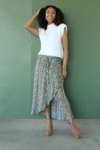 Picnics In Nashville Floral Skirt