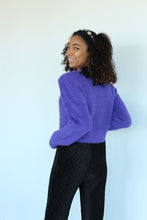 Load image into Gallery viewer, Purple Soft Sweater