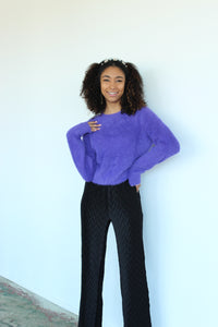 Purple Soft Sweater