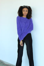Load image into Gallery viewer, Purple Soft Sweater