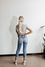 Load image into Gallery viewer, Emma Distressed Mom Jeans
