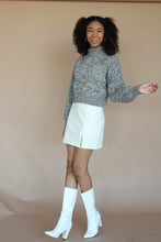 Load image into Gallery viewer, Shelby Blue Turtleneck Sweater