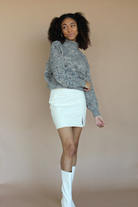 Shelby Blue Turtleneck Sweater