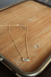 Simple Stone Dainty Necklace